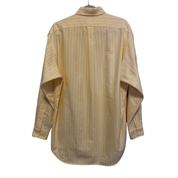 Ralph Lauren Lot of 2 Button Down Dress Shirts Men Sz M Pinstripe Plaid - Picture 4 of 10